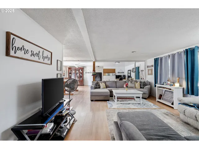 a bedroom with furniture and a closet