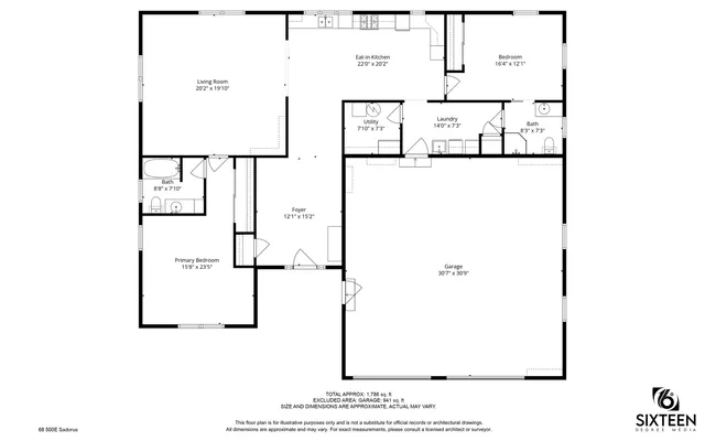 a picture of a room with a floor plan
