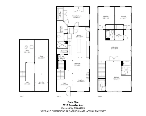 $475,000 | 3717 Brooklyn Avenue, Kansas City, MO 64109