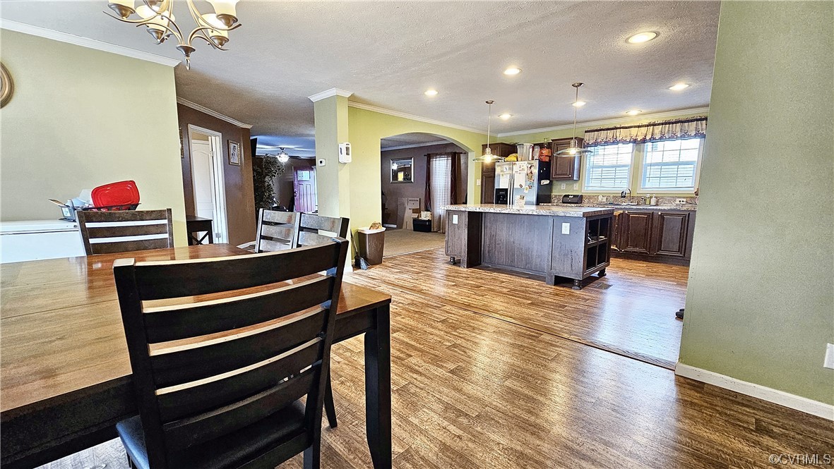 633 Taylors Mill Road Emporia, VA 23847 - Photo 3 of 14 a living room with furniture and wooden floor