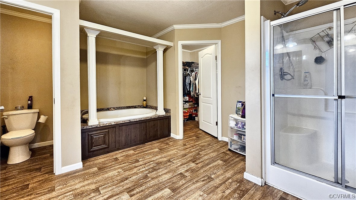 633 Taylors Mill Road Emporia, VA 23847 - Photo 6 of 14 a bathroom with a granite countertop sink mirror vanity and toilet
