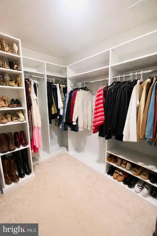 a close view of a shower