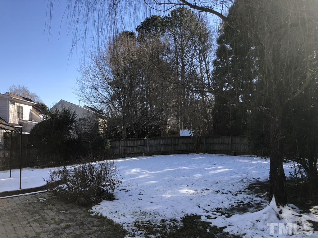 200 Oak Pine Drive Apex, NC 27502 - Photo 3 of 26 a view of backyard with green space