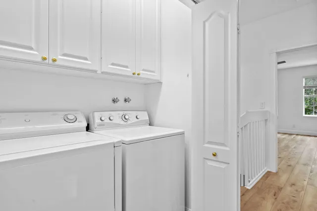 a view of a building with a swimming pool