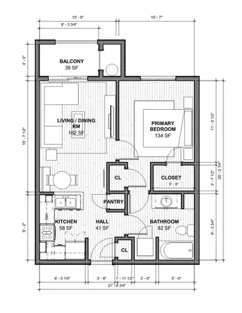$1,300 | 3231 Allen Parkway, Unit 6103, Houston, TX 77019