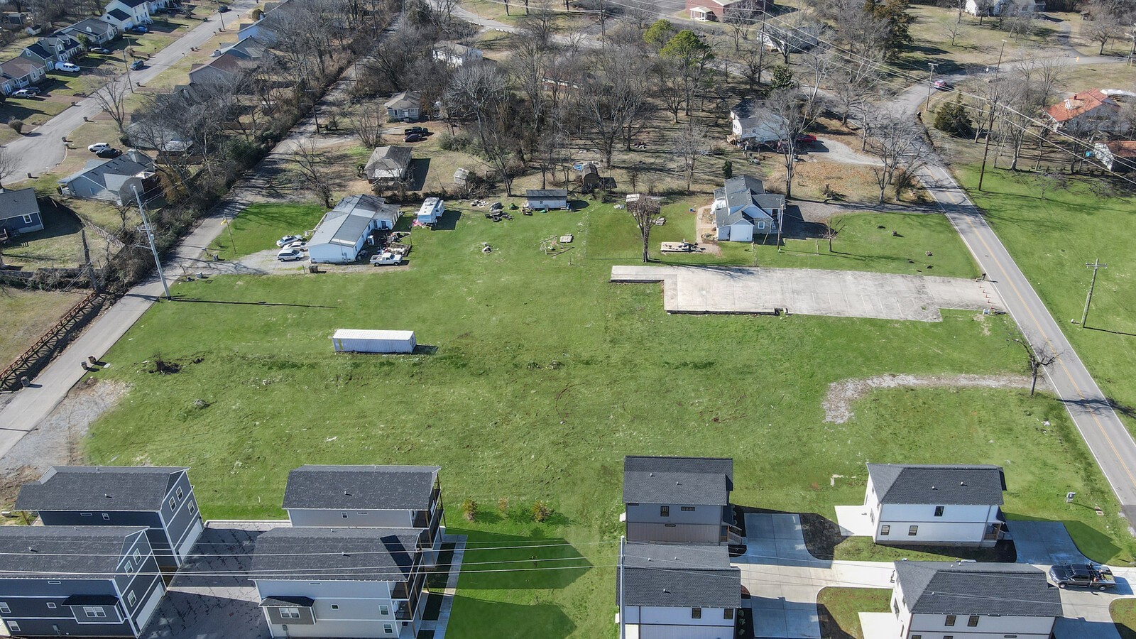 123 East Campbell Road Madison, TN 37115 - Photo 16 of 17 an aerial view of residential houses with outdoor space