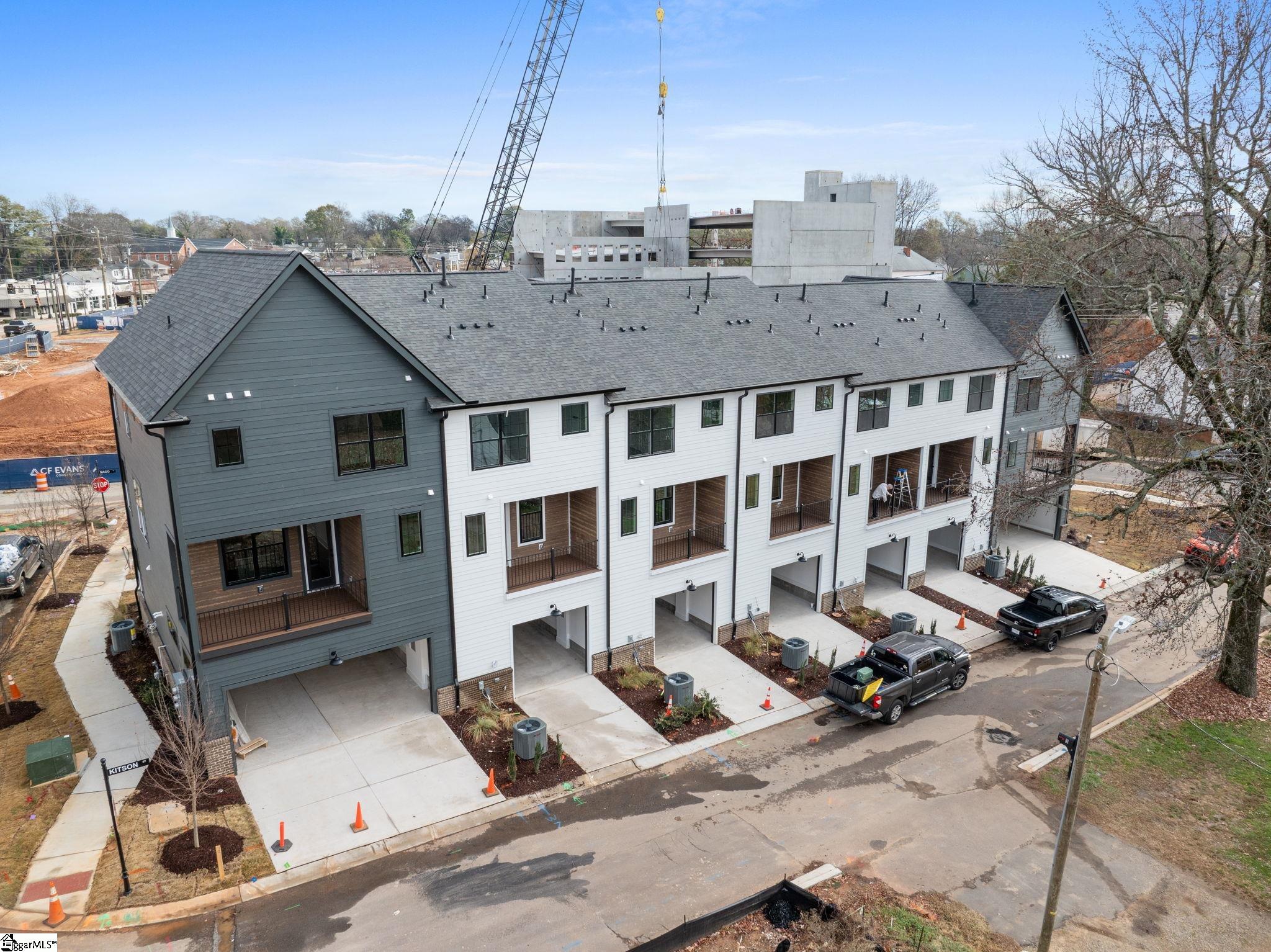 1305 Pendleton Street, Unit 18 Greenville, SC 29611 - Photo 30 of 33 This image is meant to show what the back of each building will look like. This image is from phase 1 that is already completed.