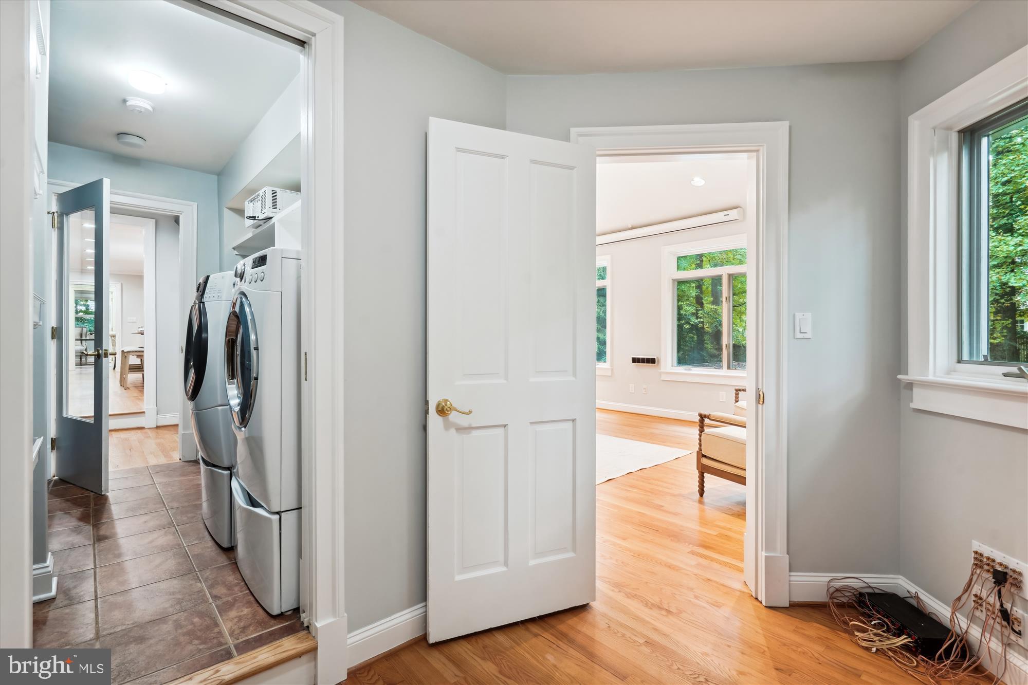 2559 Five Oaks Road Vienna, VA 22181 - Photo 17 of 55 a view of entryway and hall with wooden floor