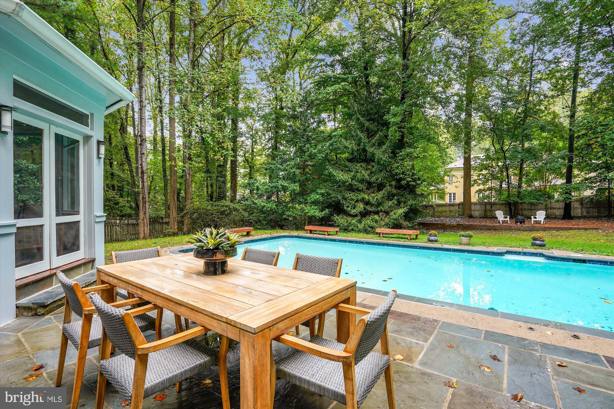 2559 Five Oaks Road Vienna, VA 22181 - Photo 44 of 55 a view of a patio with swimming pool