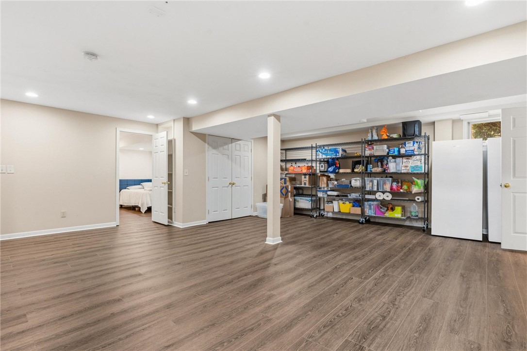 8781 Rupp Farm Drive West Chester, OH 45069 - Photo 37 of 48 This spacious basement offers versatile living, featuring durable flooring and convenient storage solutions.