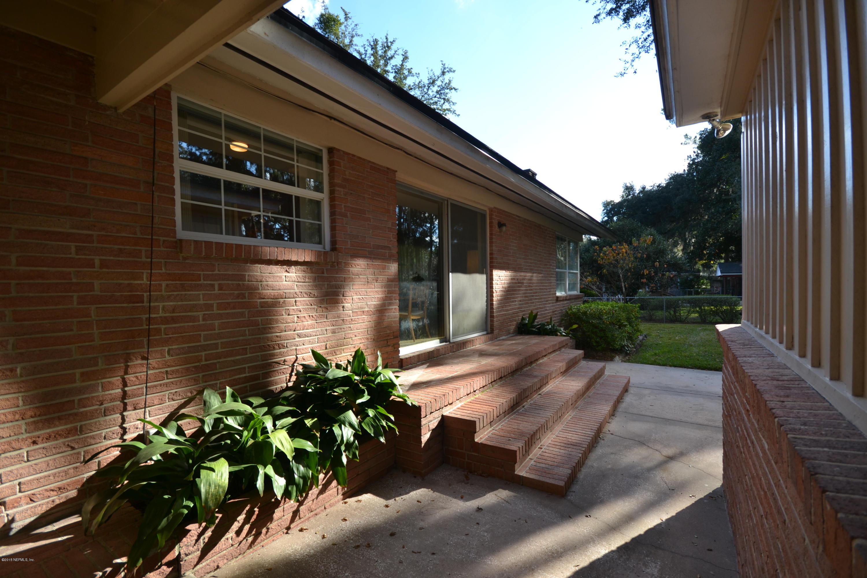 4124 Churchwell Road Jacksonville, FL 32210 - Photo 22 of 24 view from Breezeway