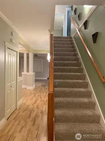 a view of an entryway