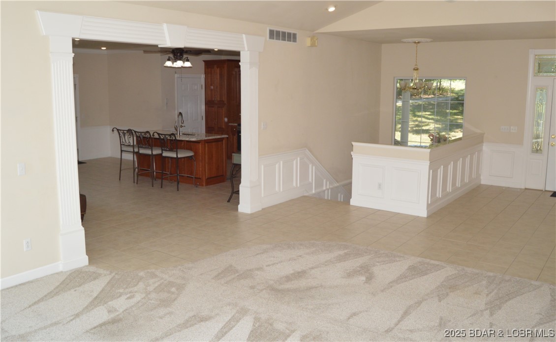 112 Rush Road Eldon, MO 65026 - Photo 9 of 50 Inviting entry into open living/dining and kitchen