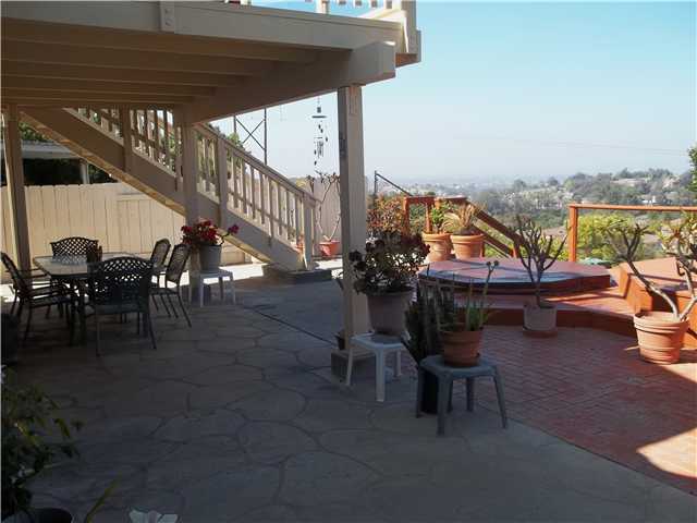 13666 Quinton Road San Diego, CA 92129 - Photo 19 of 25 Relaxing Back Patio Overlooking Nearby Canyon