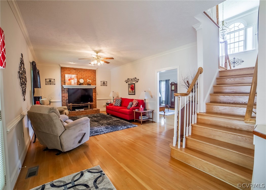 11239 Hanover Courthouse Road Hanover, VA 23069 - Photo 16 of 50 a living room with furniture and a flat screen tv