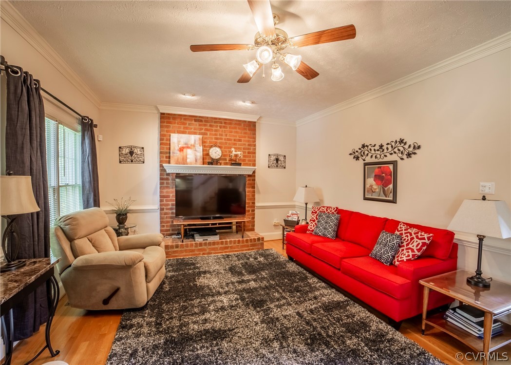 11239 Hanover Courthouse Road Hanover, VA 23069 - Photo 19 of 50 a living room with furniture and a flat screen tv