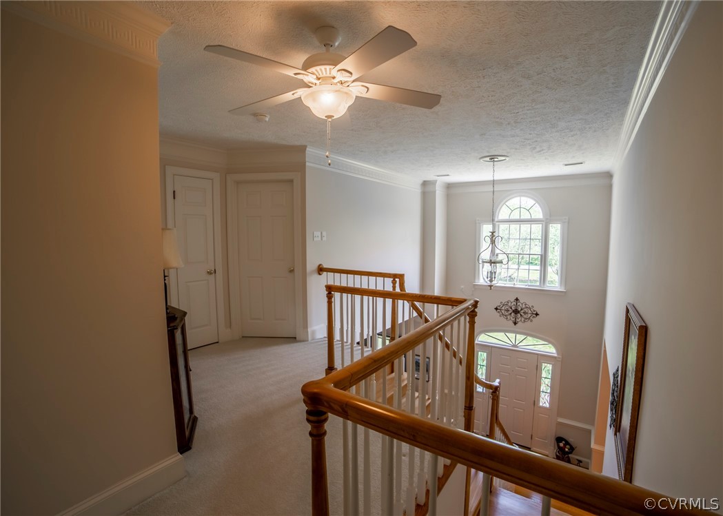 11239 Hanover Courthouse Road Hanover, VA 23069 - Photo 22 of 50 a view of a hallway with windows and stairs