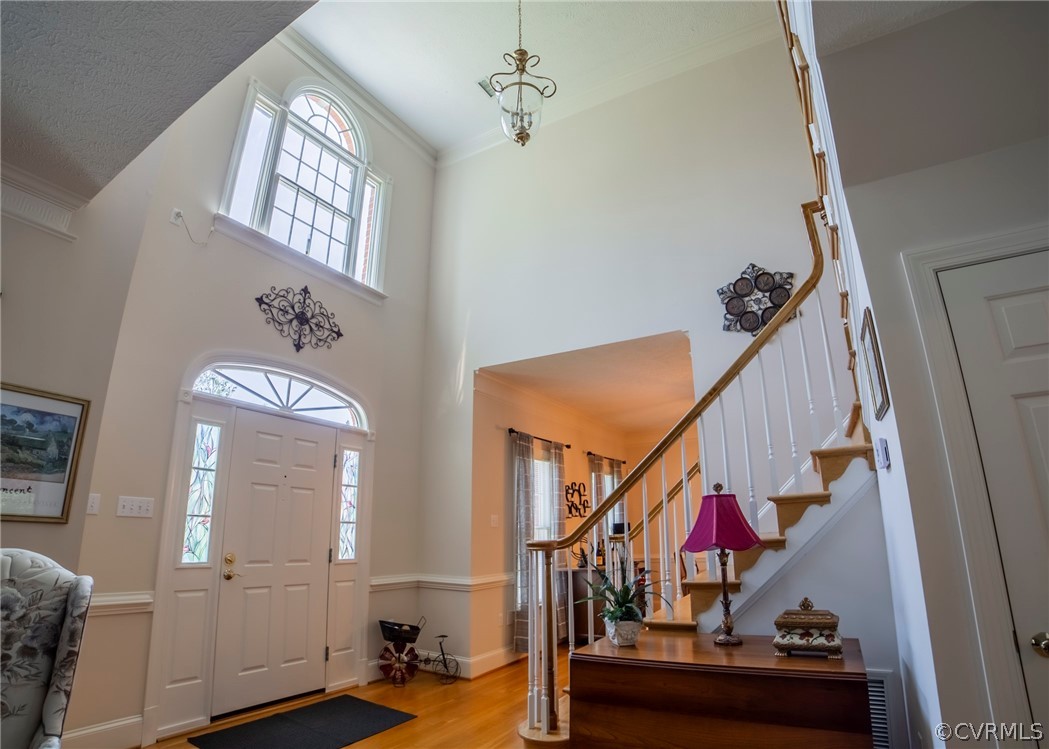 11239 Hanover Courthouse Road Hanover, VA 23069 - Photo 5 of 50 a view of entryway and hall with wooden floor