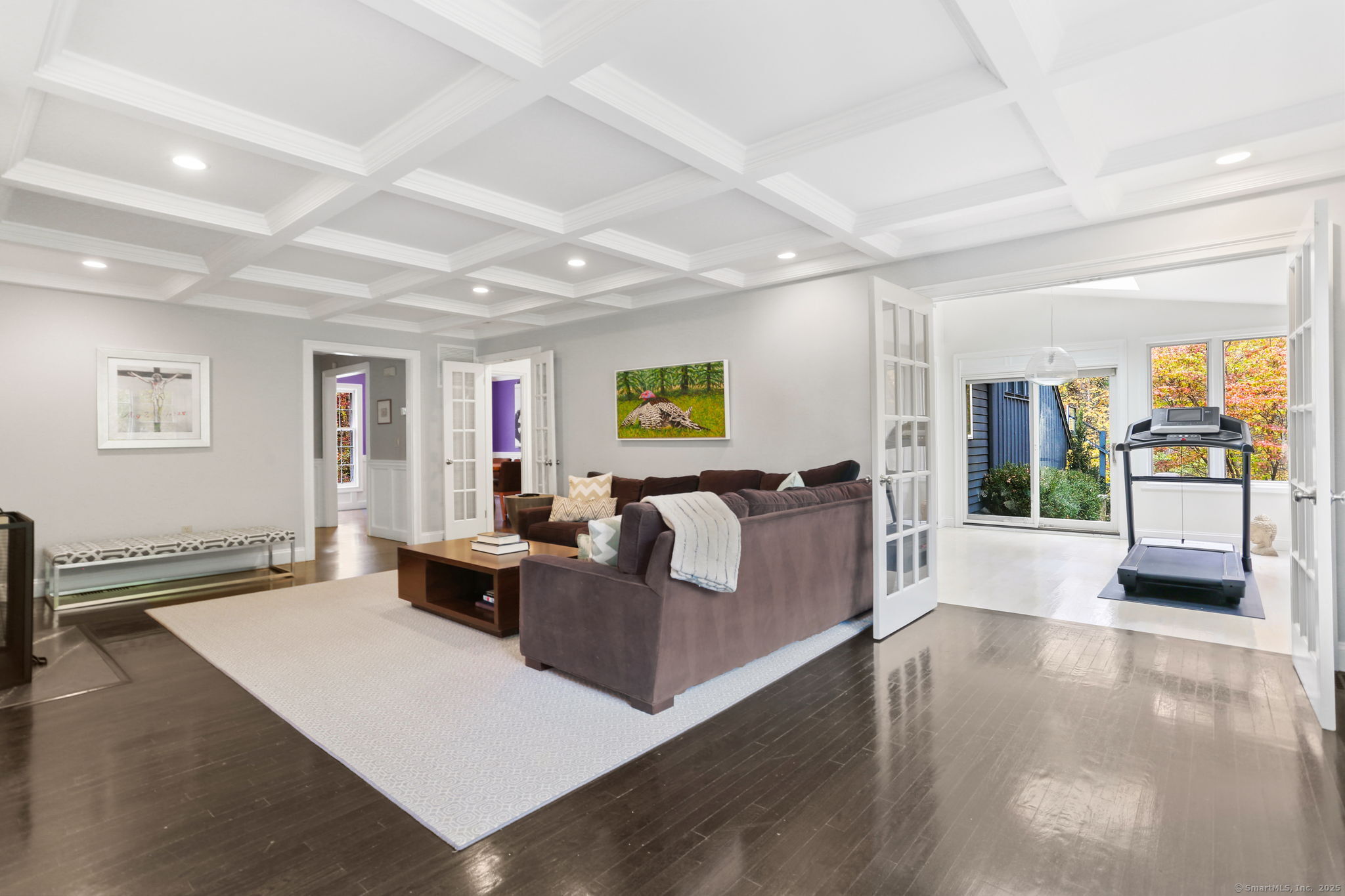 31 White Birch Road Weston, CT 06883 - Photo 18 of 37 a living room with furniture and a large window