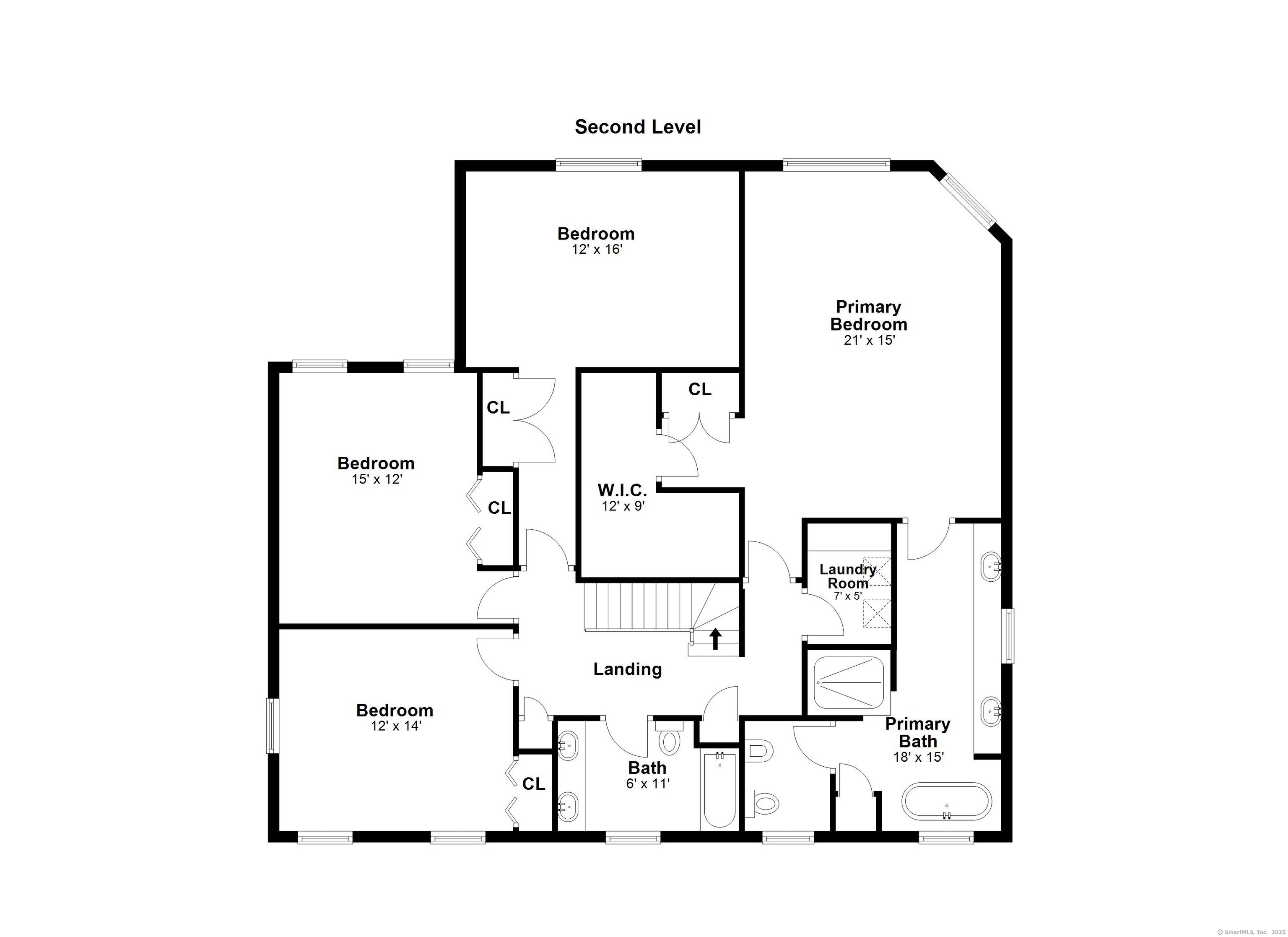 31 White Birch Road Weston, CT 06883 - Photo 36 of 37 a picture of a floor plan