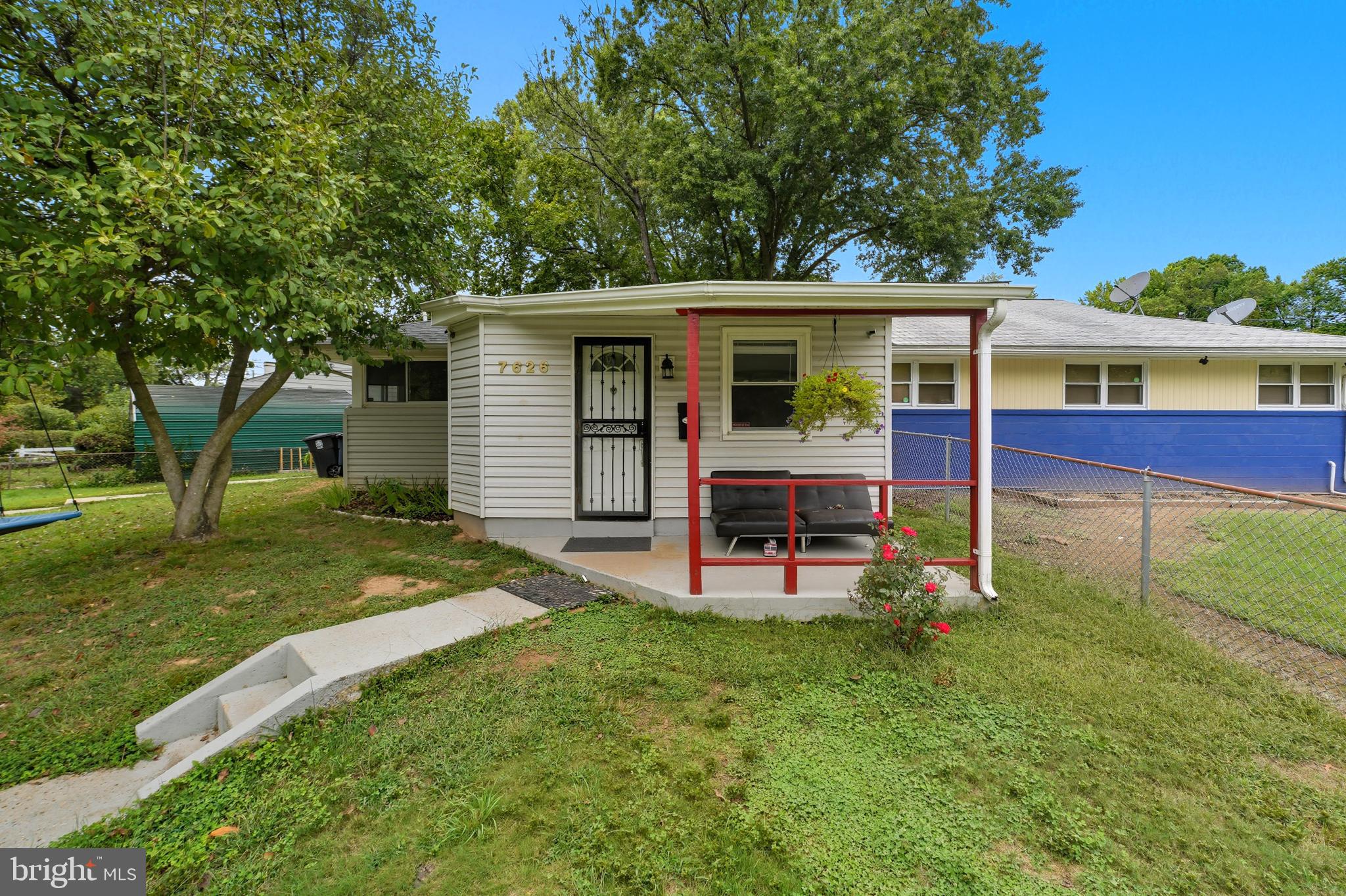 7626 Greenleaf Road Landover, MD 20785 - Photo 21 of 24 front view of a house with a yard