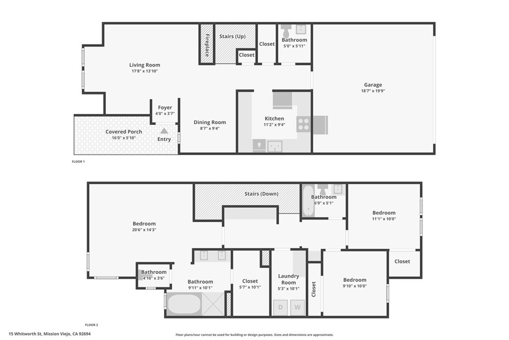 15 Whitworth Street Ladera Ranch, CA 92694 - Photo 57 of 57 Floor Plan 15 Whitworth Ladera Ranch 92694