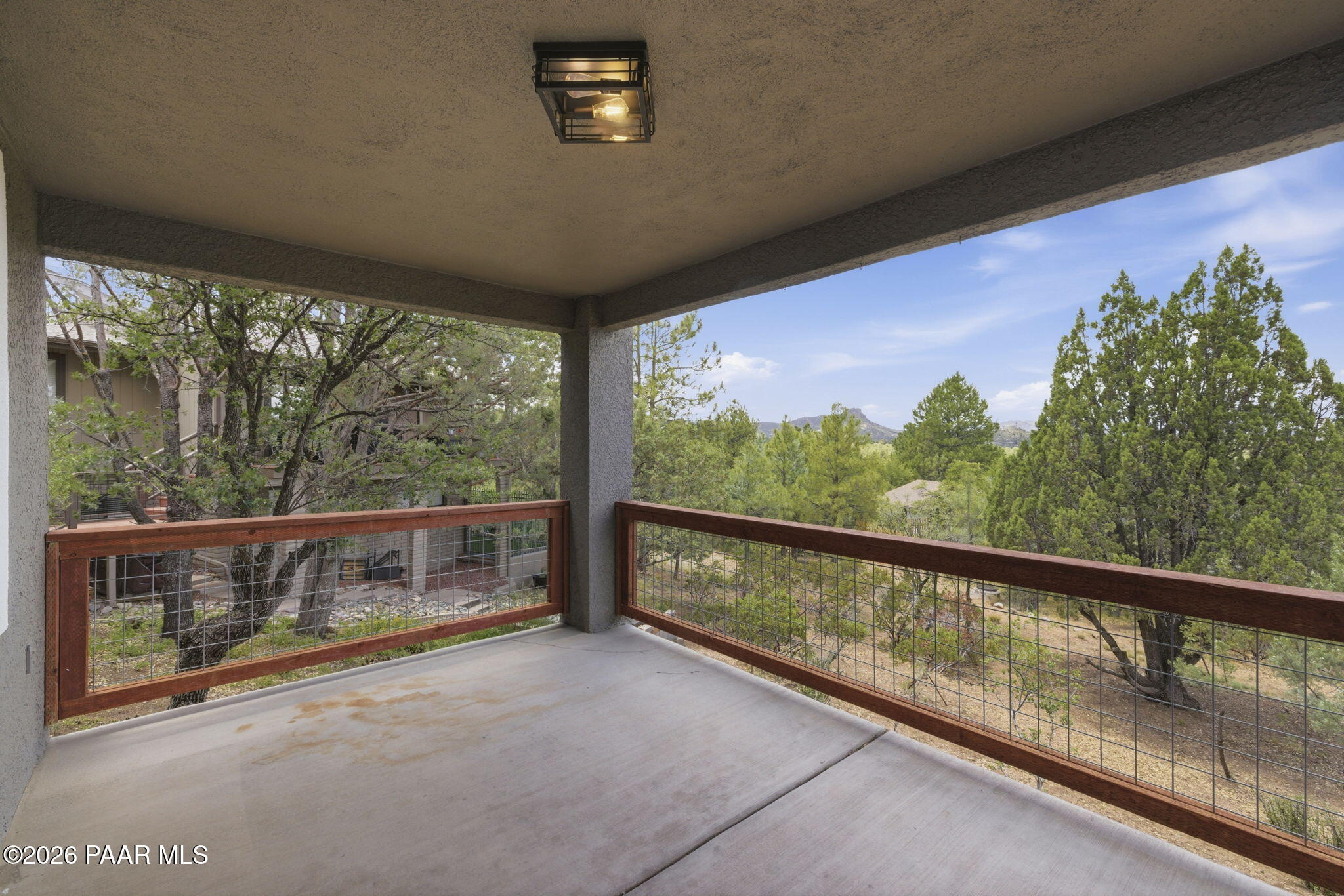 1140 Tanglewood Road Prescott, AZ 86303 - Photo 34 of 55 Deck has 220 for Hot Tub