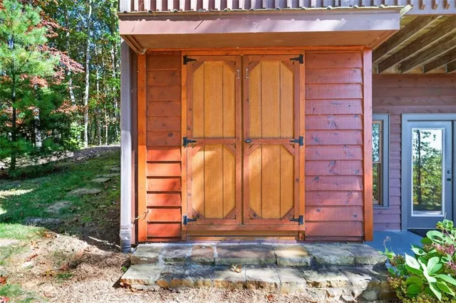 front view of a house with a porch