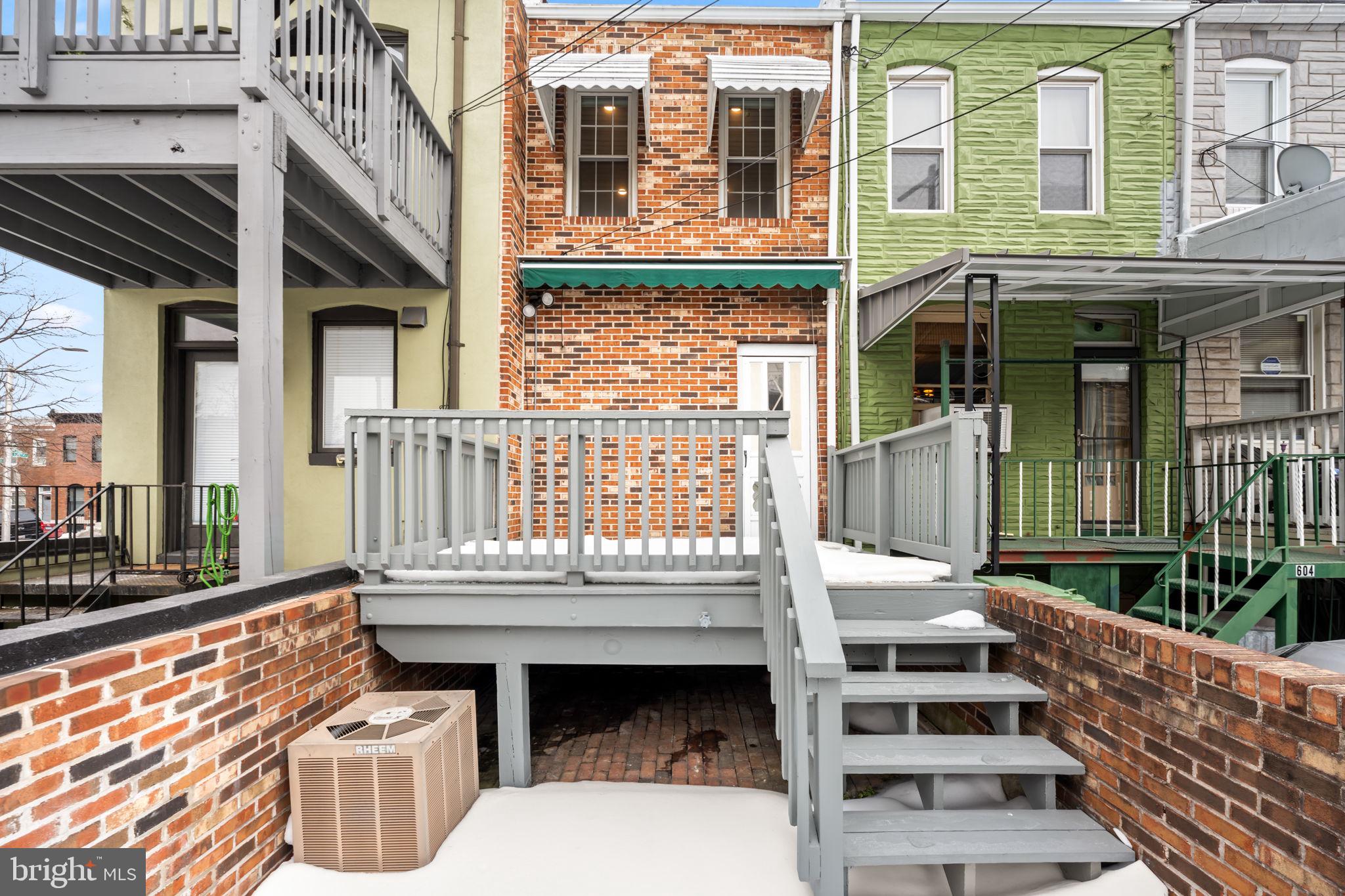 602 South Curley Street Baltimore, MD 21224 - Photo 27 of 27 Rear