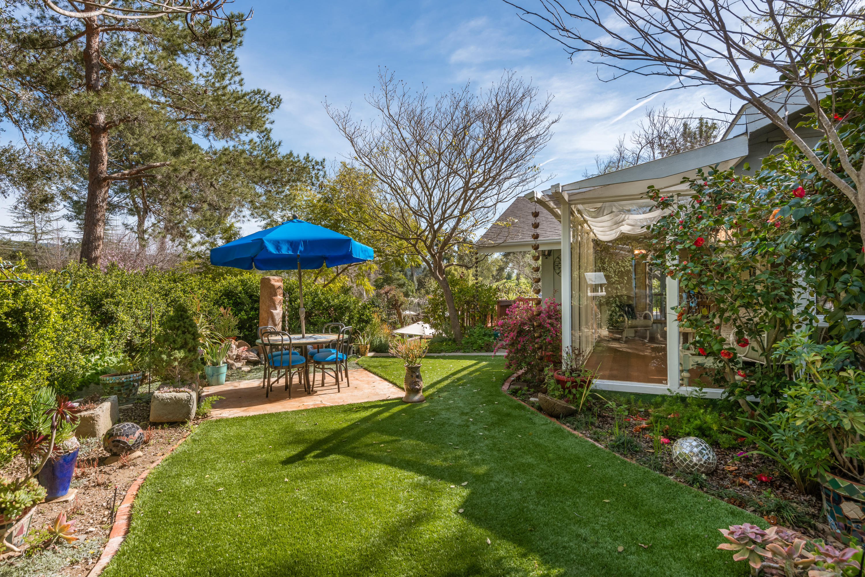 2068 Los Encinos Road Ojai, CA 93023 - Photo 6 of 41 Patio #1 - Outside of Sunroom