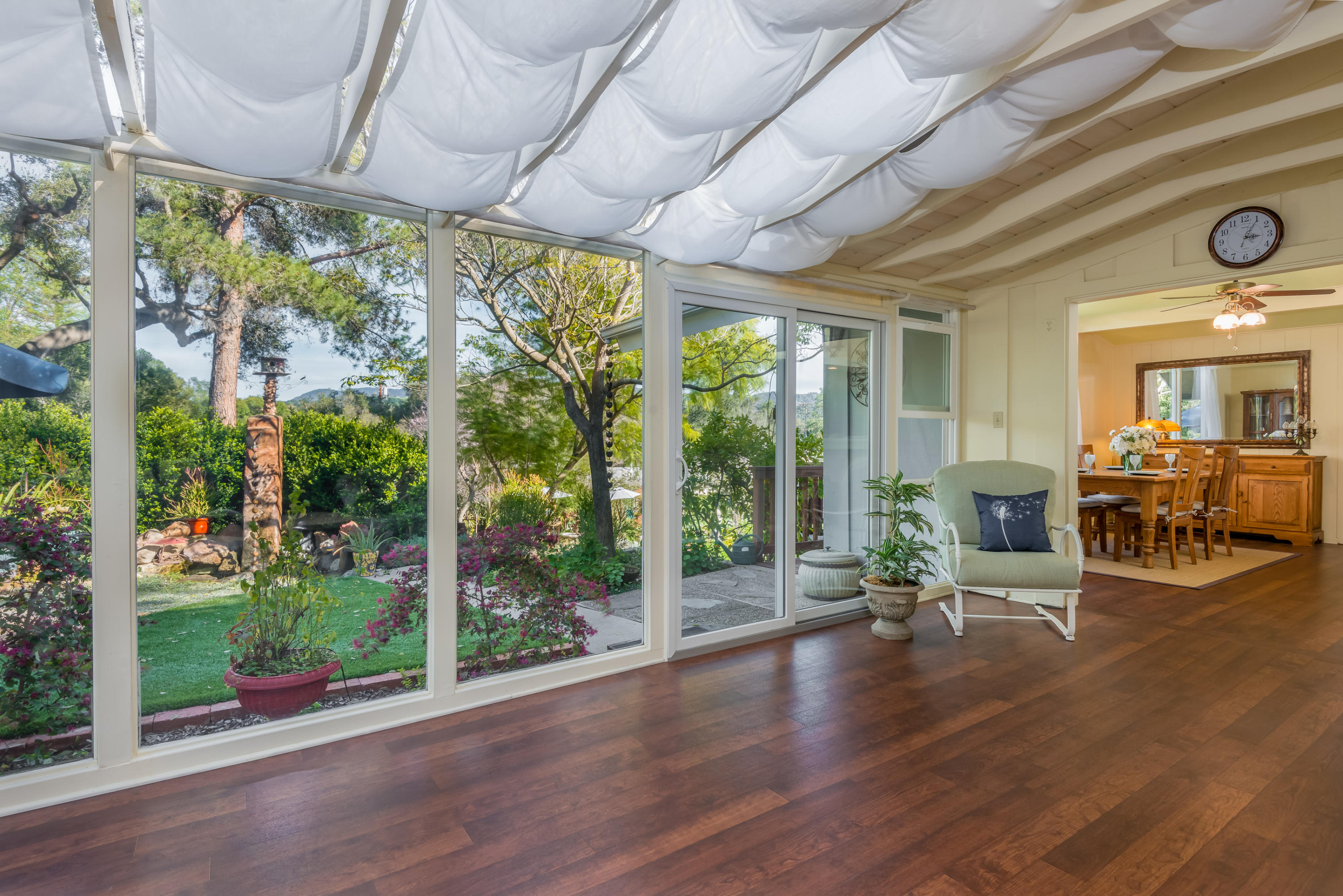 2068 Los Encinos Road Ojai, CA 93023 - Photo 9 of 41 Sunroom - Like Looking at a Painting