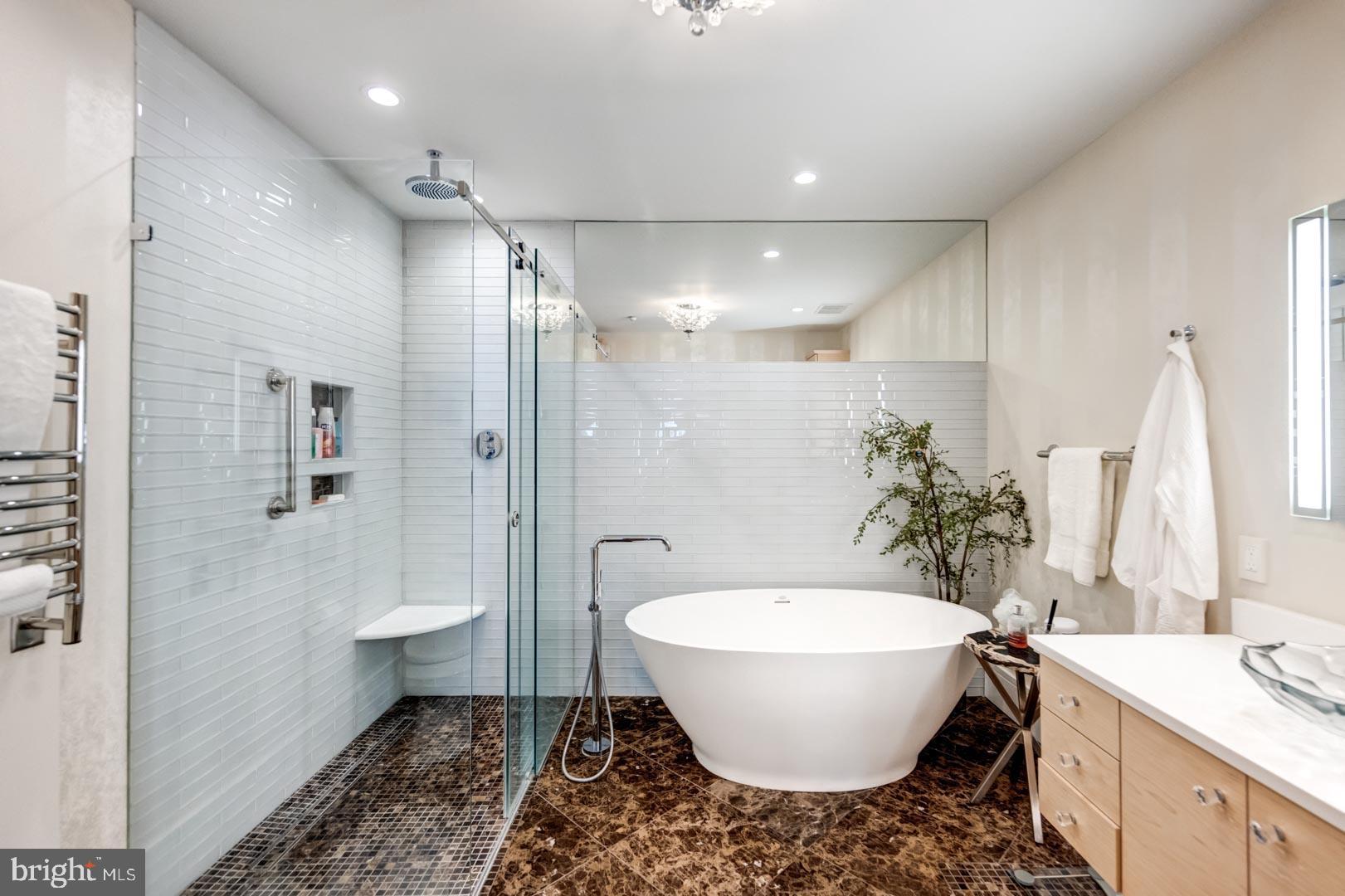 224 Iron Works Way, Unit F Wayne, PA 19087 - Photo 19 of 31 walk-in shower