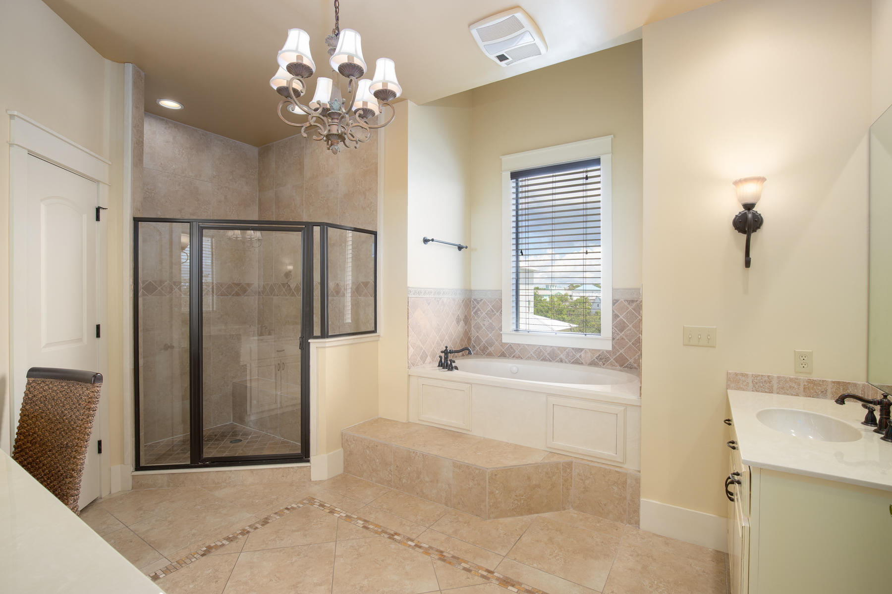 59 Baird Road Santa Rosa Beach, FL 32459 - Photo 12 of 24 a view of a bathroom with a bathtub and shower