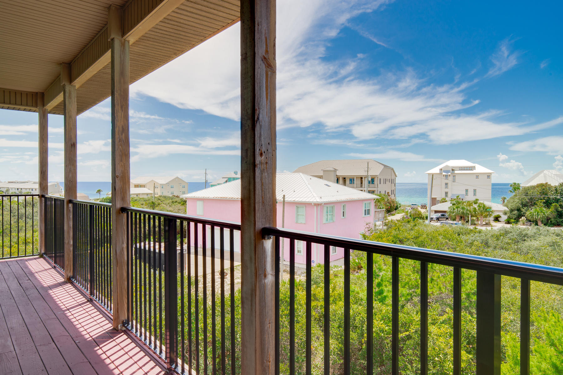 59 Baird Road Santa Rosa Beach, FL 32459 - Photo 15 of 24 a view of a balcony with city view