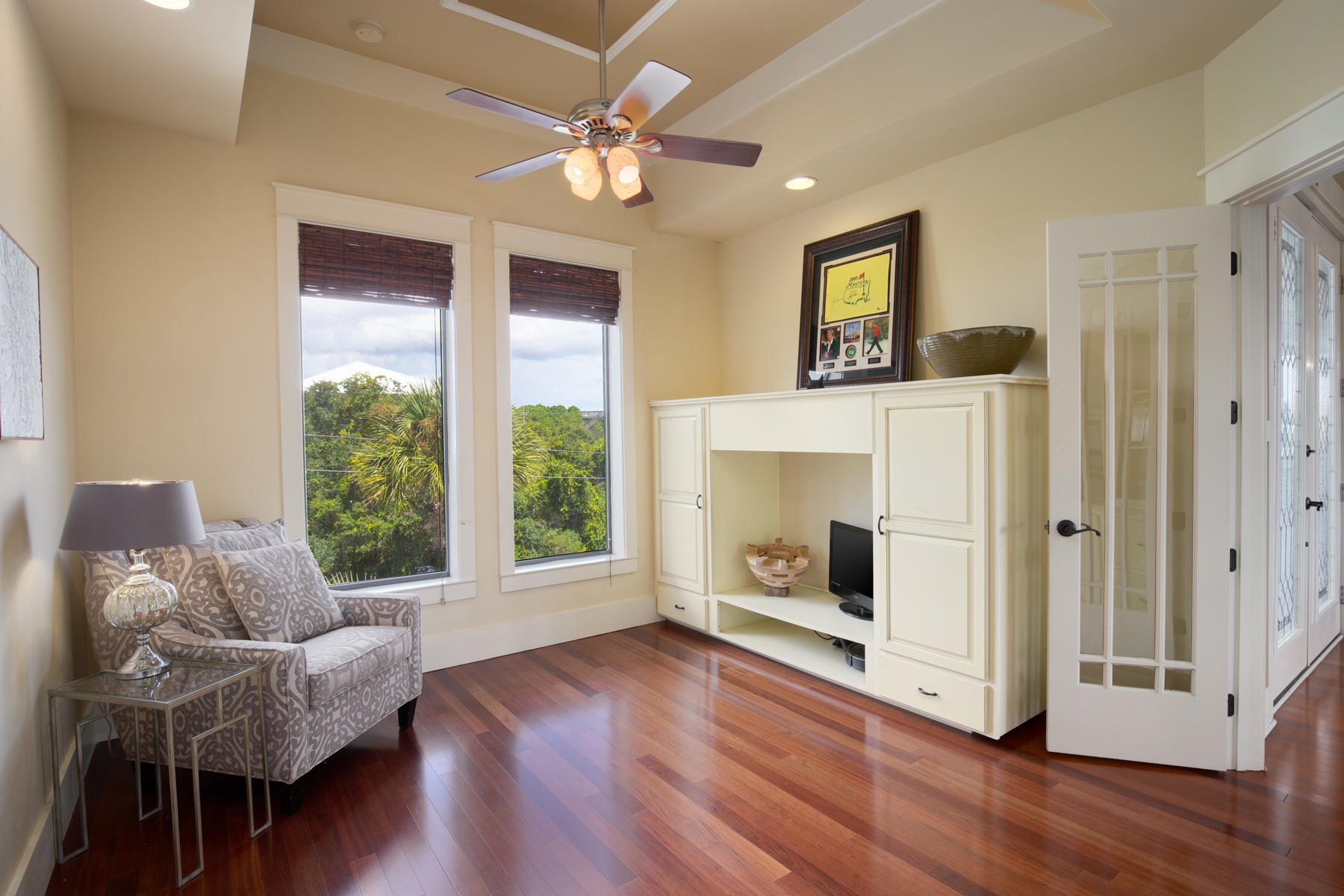 59 Baird Road Santa Rosa Beach, FL 32459 - Photo 19 of 24 a living room with furniture and a fireplace