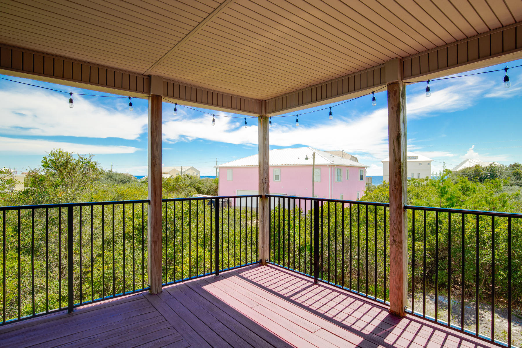 59 Baird Road Santa Rosa Beach, FL 32459 - Photo 20 of 24 a view of balcony with wooden floor