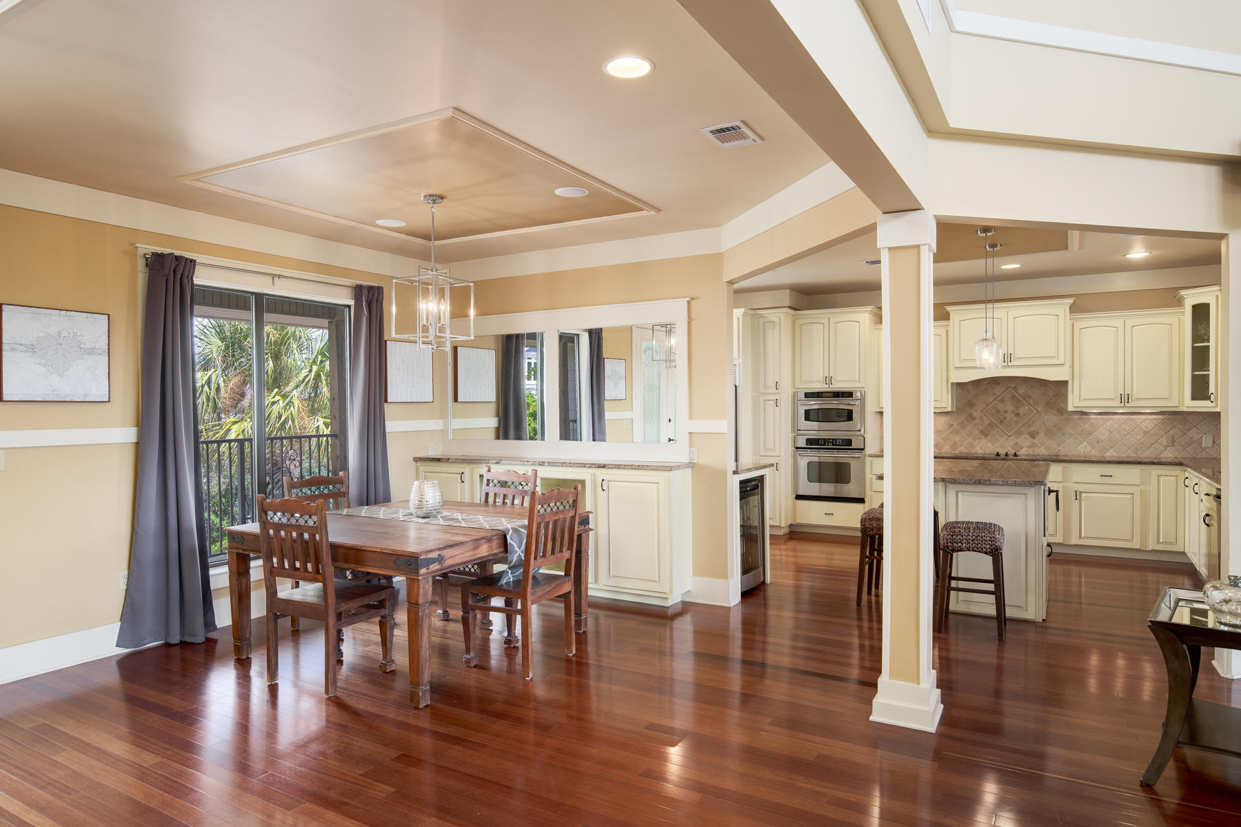 59 Baird Road Santa Rosa Beach, FL 32459 - Photo 10 of 24 a view of a dining room with furniture window and wooden floor