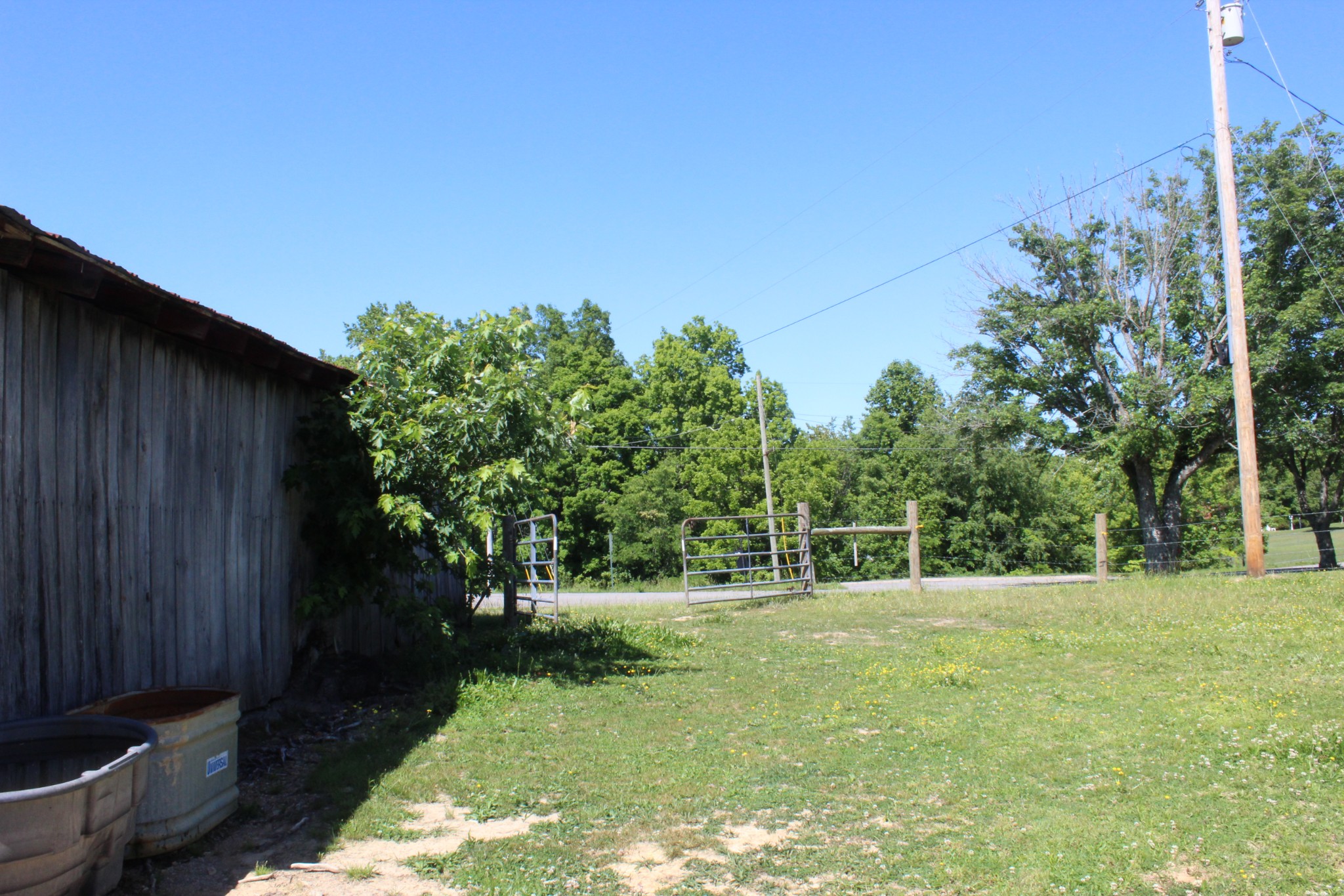 0 Hall Road Greenbrier, TN 37073 - Photo 16 of 28 a backyard of a house with lots of green space and fountain