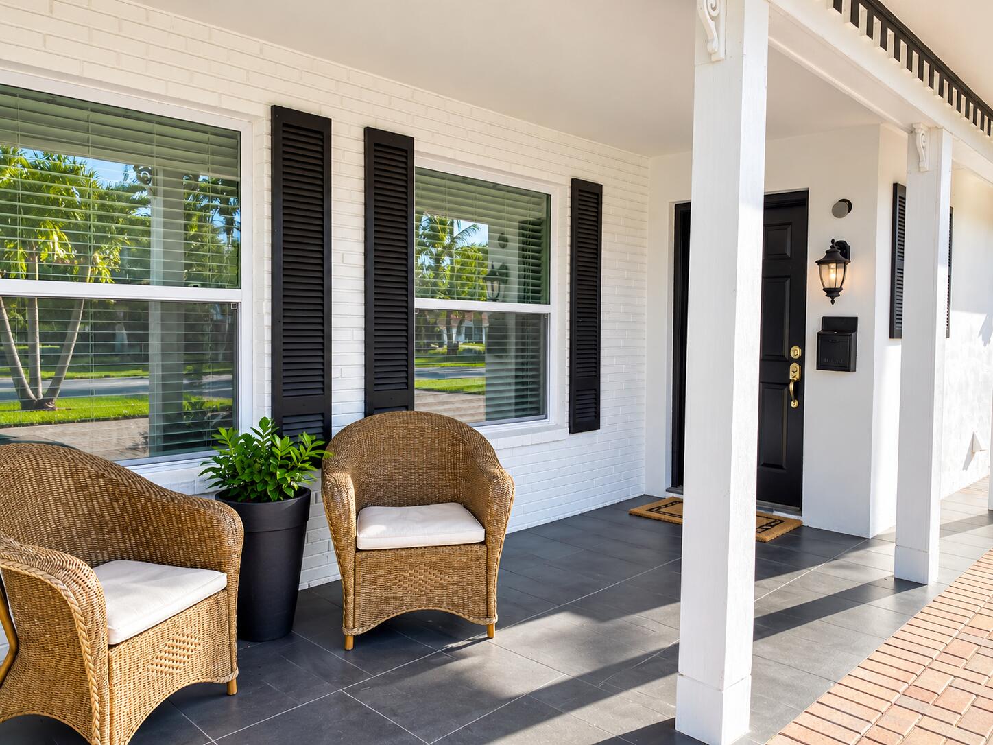 266 Southwest 12th Street Boca Raton, FL 33432 - Photo 4 of 30 Bright Modern Coastal Front Porch