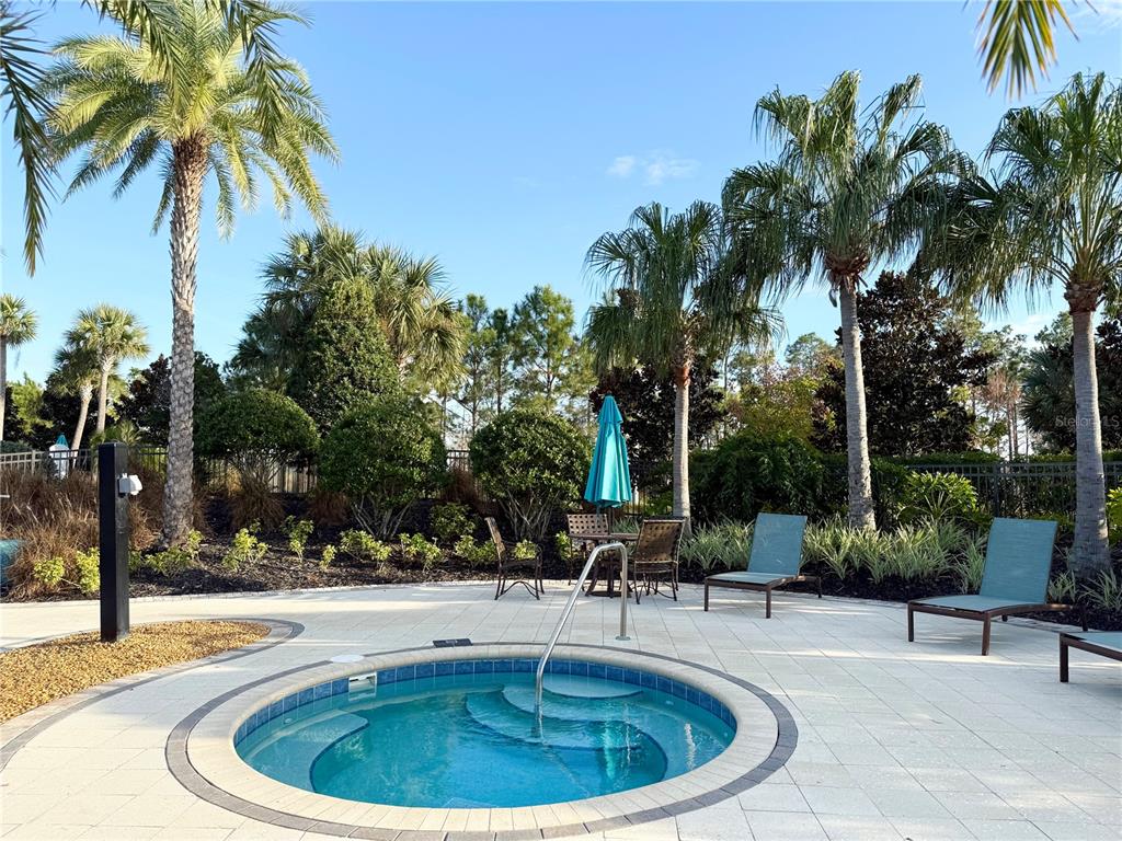 1099 Nathan Ridge Road Clermont, FL 34715 - Photo 16 of 21 a swimming pool with outdoor seating and yard