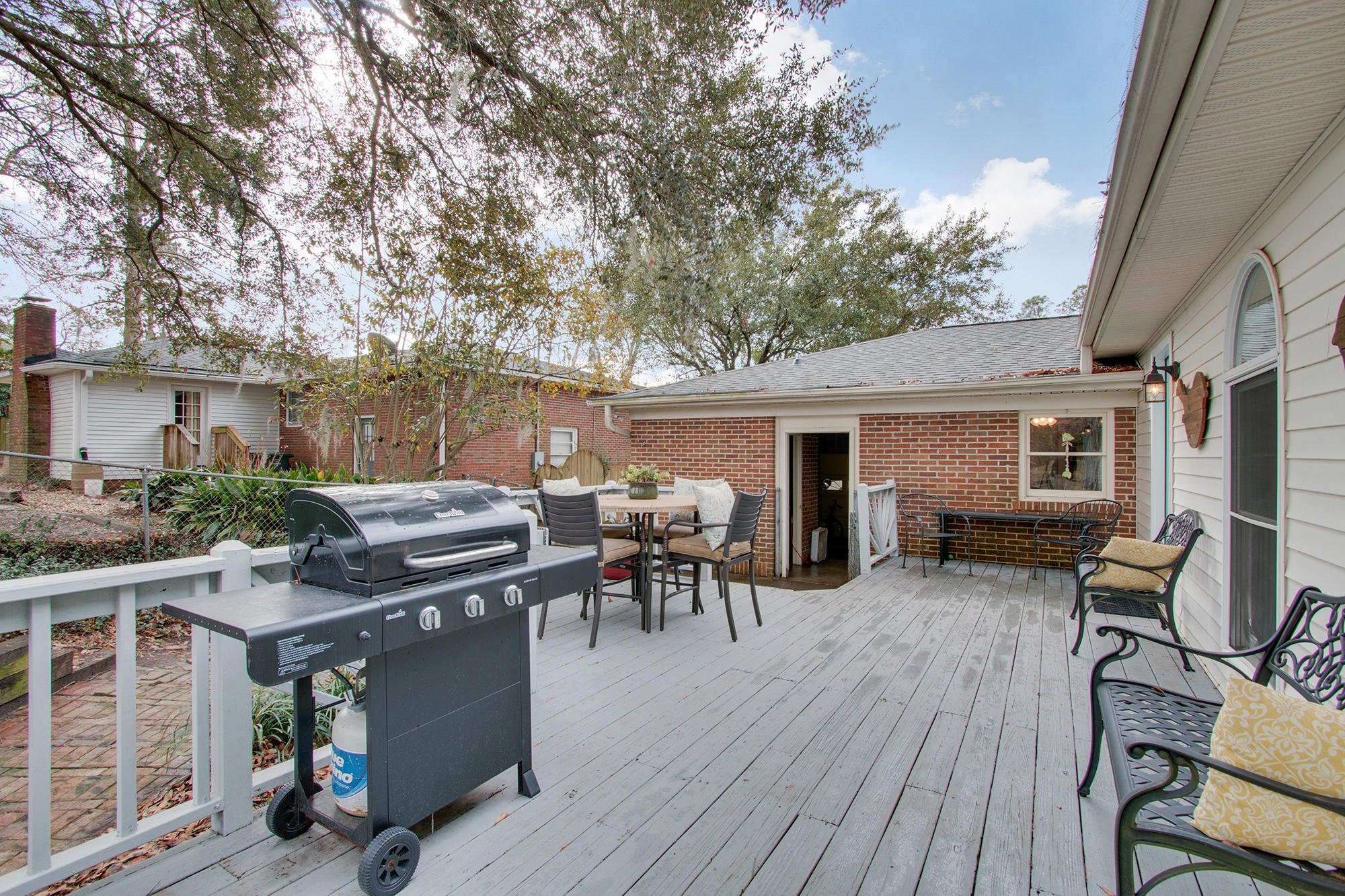 6016 Ridgecrest Avenue Hanahan, SC 29410 - Photo 31 of 34 View Of Deck From Back