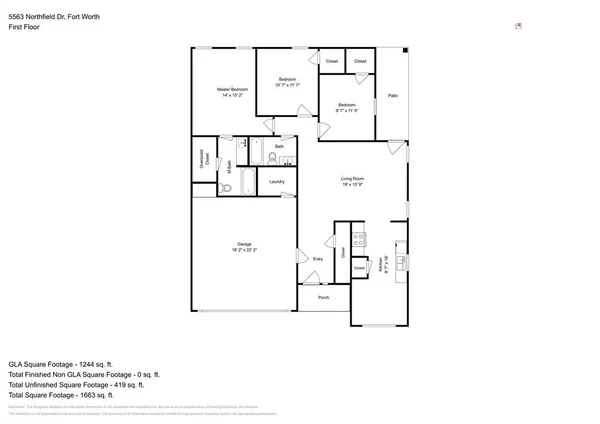a picture of a floor plan
