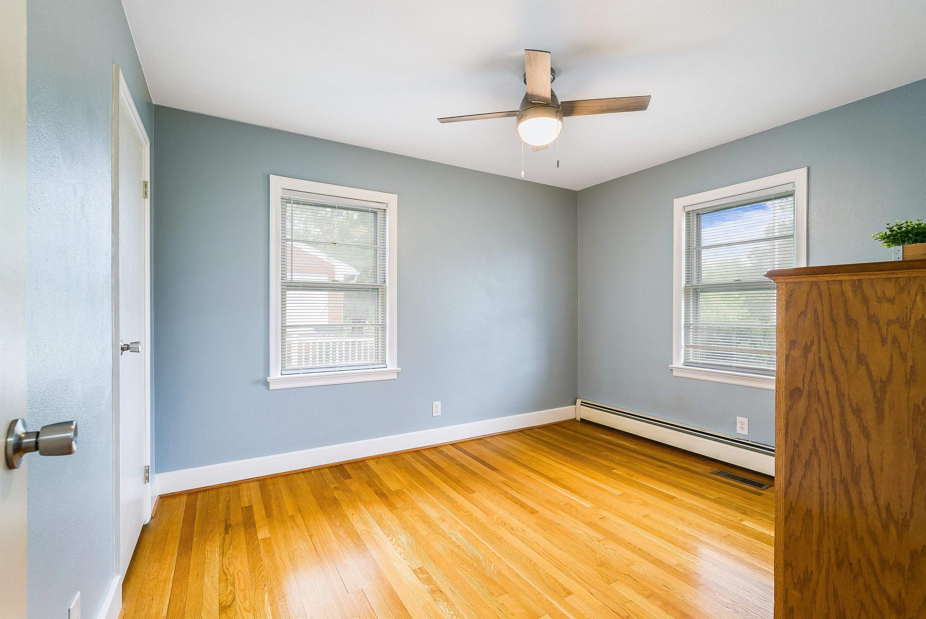 78 Stuart Avenue Stuarts Draft, VA 24477 - Photo 17 of 41 a view of a room with window and ceiling fan