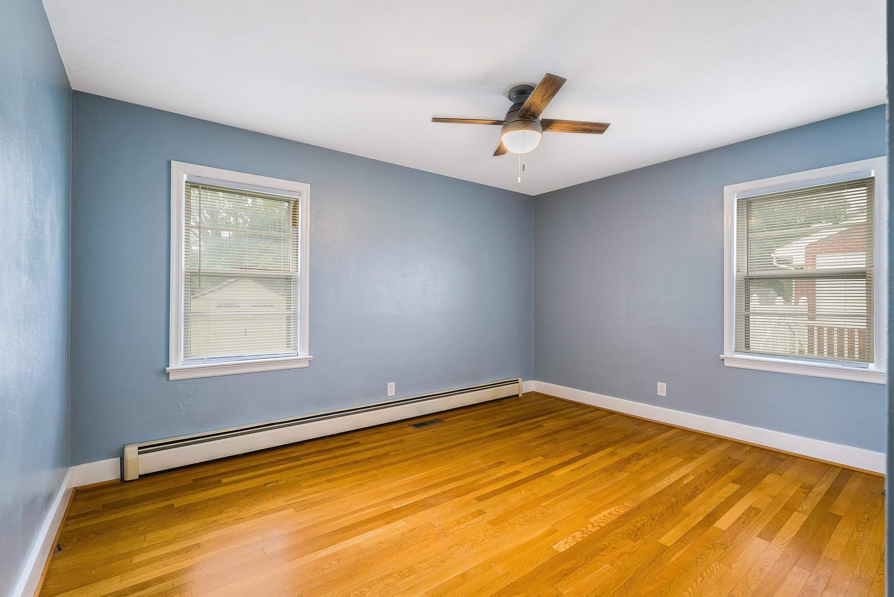 78 Stuart Avenue Stuarts Draft, VA 24477 - Photo 19 of 41 a view of a room with window and ceiling fan