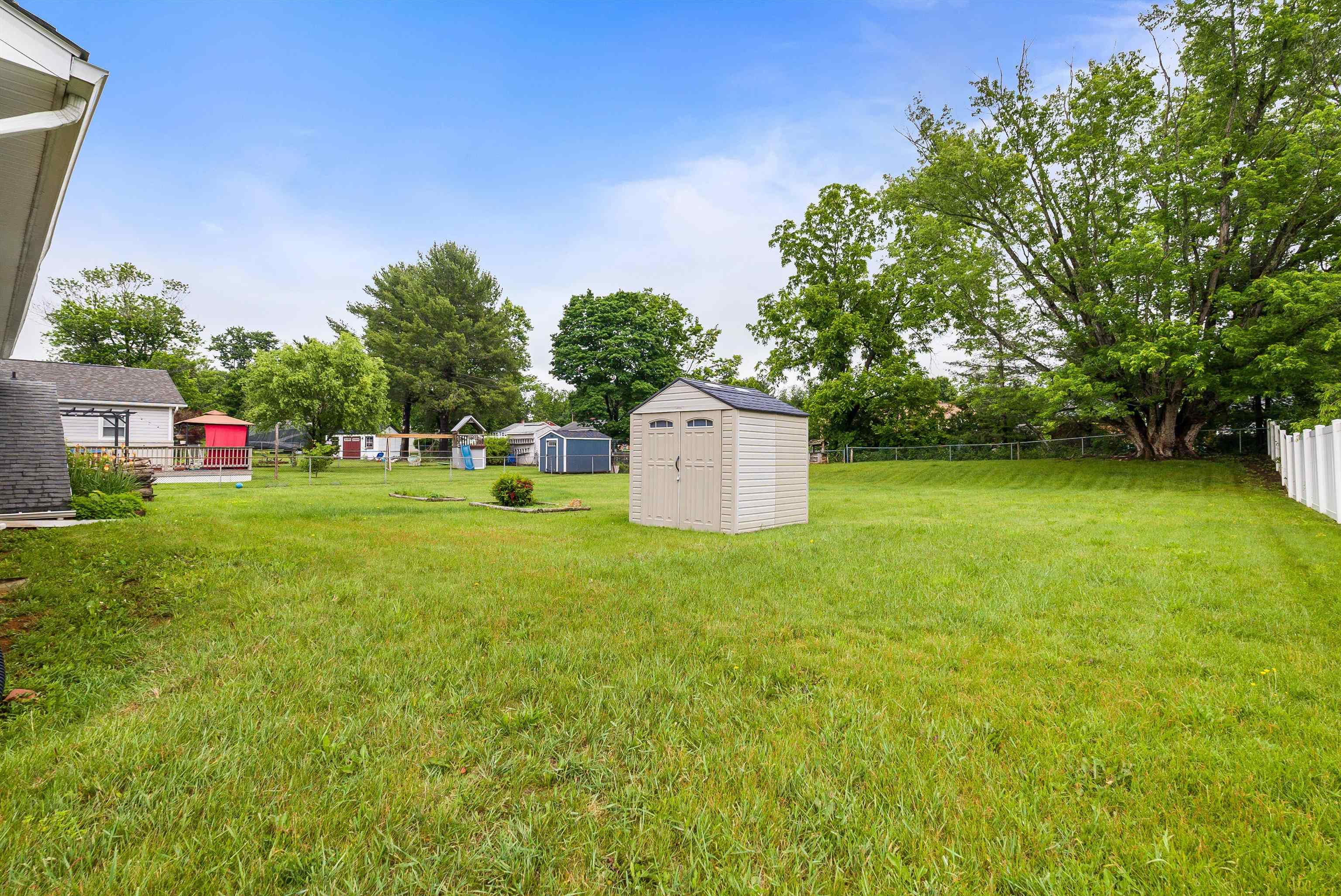78 Stuart Avenue Stuarts Draft, VA 24477 - Photo 35 of 41 a backyard of a house with lots of green space