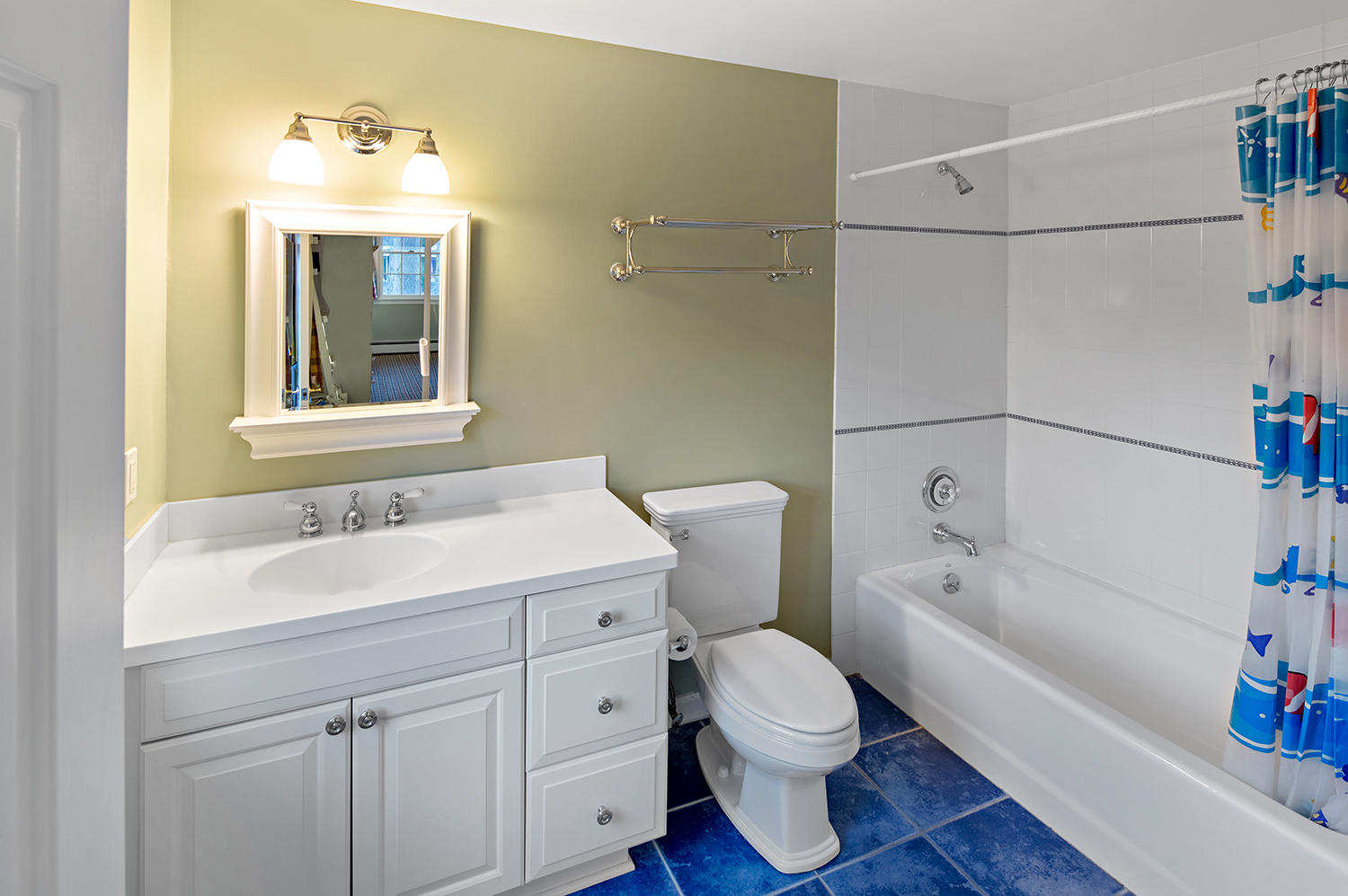 14 Chasmars Pond Road Darien, CT 06820 - Photo 23 of 34 a bathroom with a sink toilet and shower