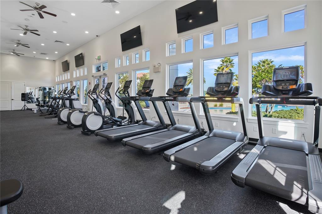 5152 Bridgehaven Road Davenport, FL 33837 - Photo 25 of 38 a view of a room with gym equipment
