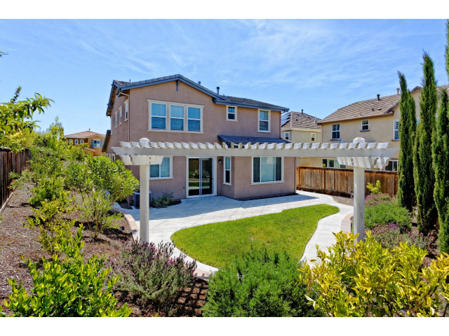 111 Alvo Court San Ramon, CA 94582 - Photo 15 of 17 a front view of a house with a yard table and chairs
