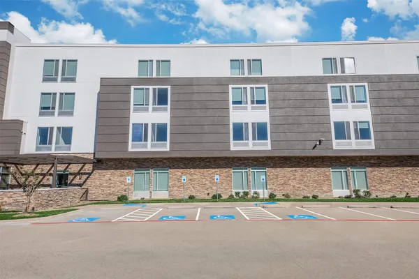 a room with lots of windows