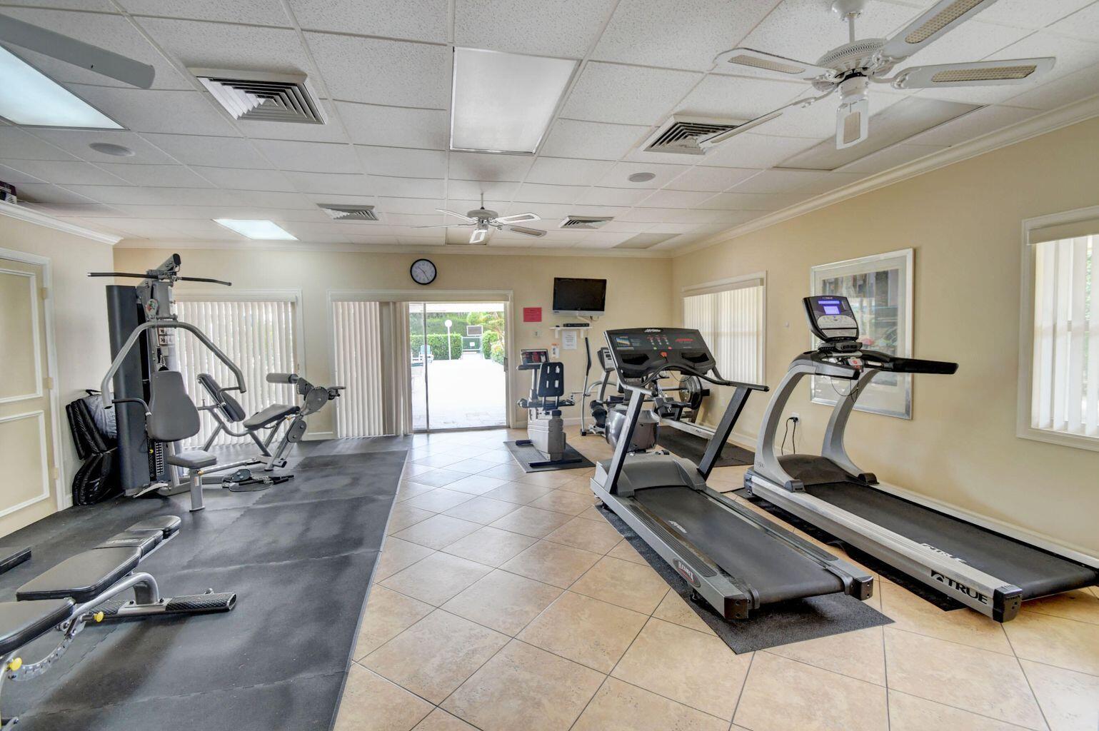 2830 Southwest 13th Street, Unit 101 Delray Beach, FL 33445 - Photo 39 of 56 Fitness Room
